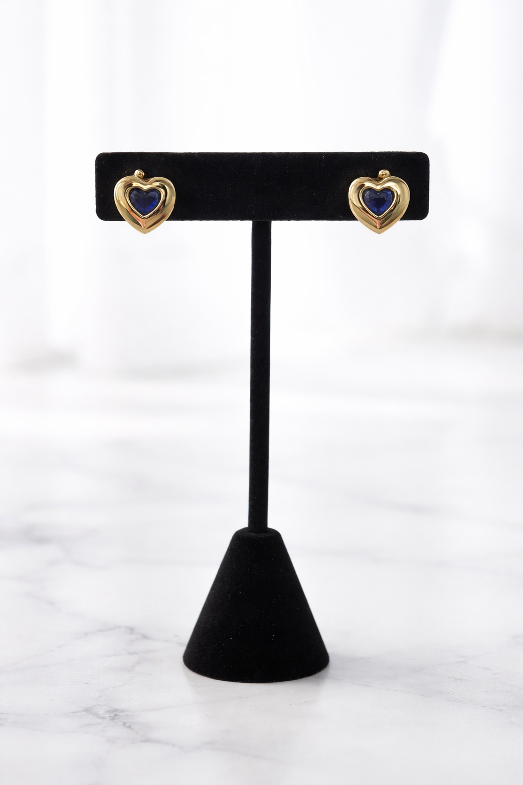 Aretes baño de rodio