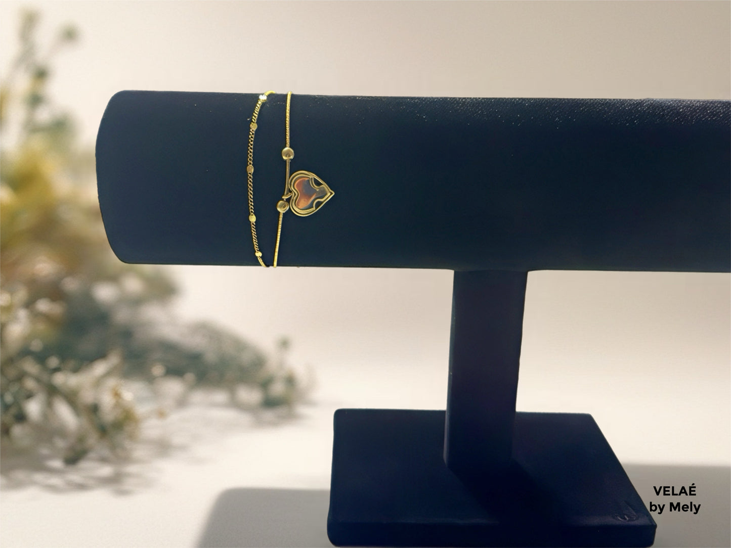 Pulsera baño de rodio