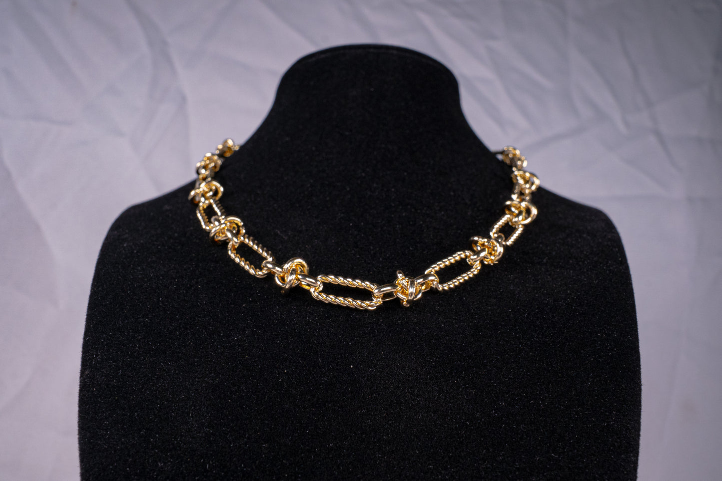 Collar baño de rodio