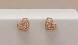 Aretes baño de Rodio