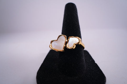 Anillo baño de rodio