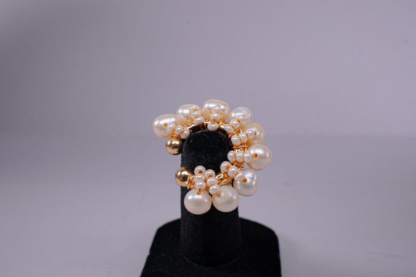 Ear cuff baño de rodio