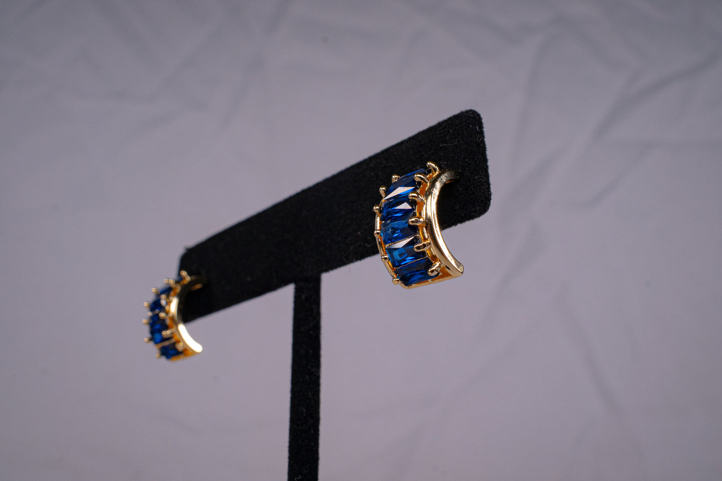 Aretes baño de rodio